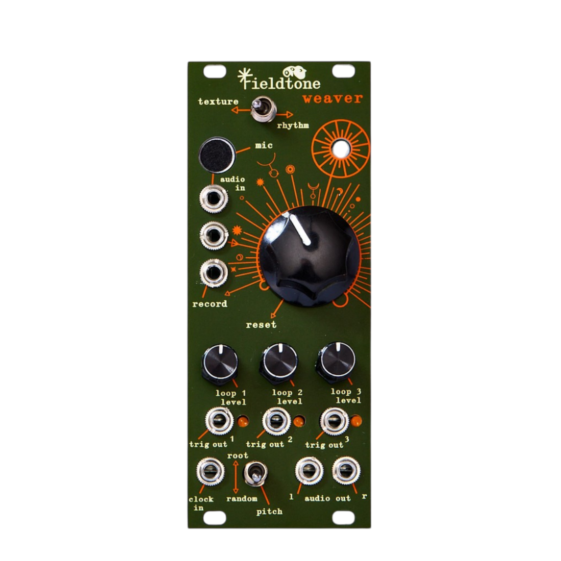 Weaver Modular - Forest Green (Orange LED)