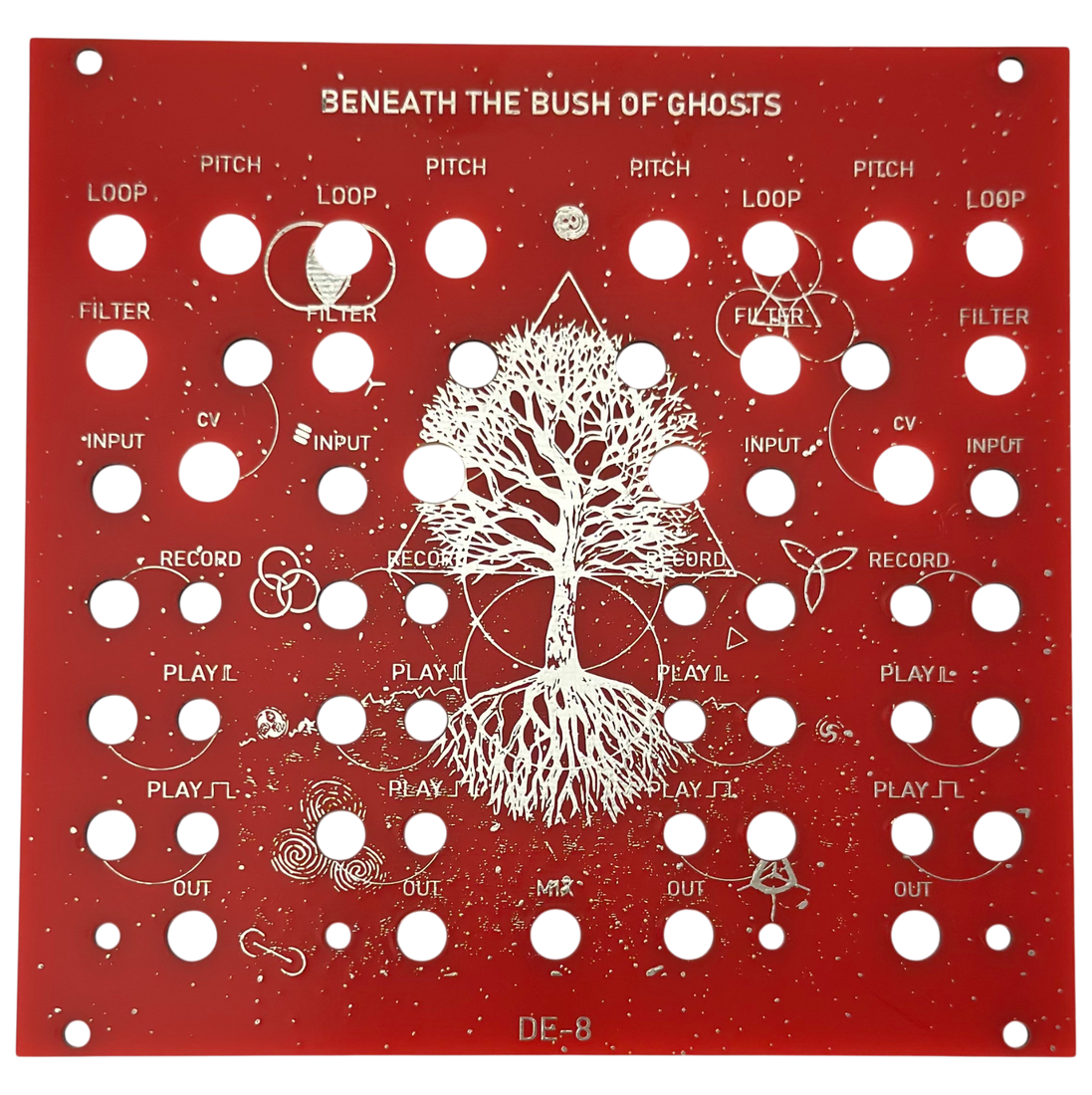 DE-8 BENEATH THE BUSH OF GHOSTS Panel, PCB & Chip set