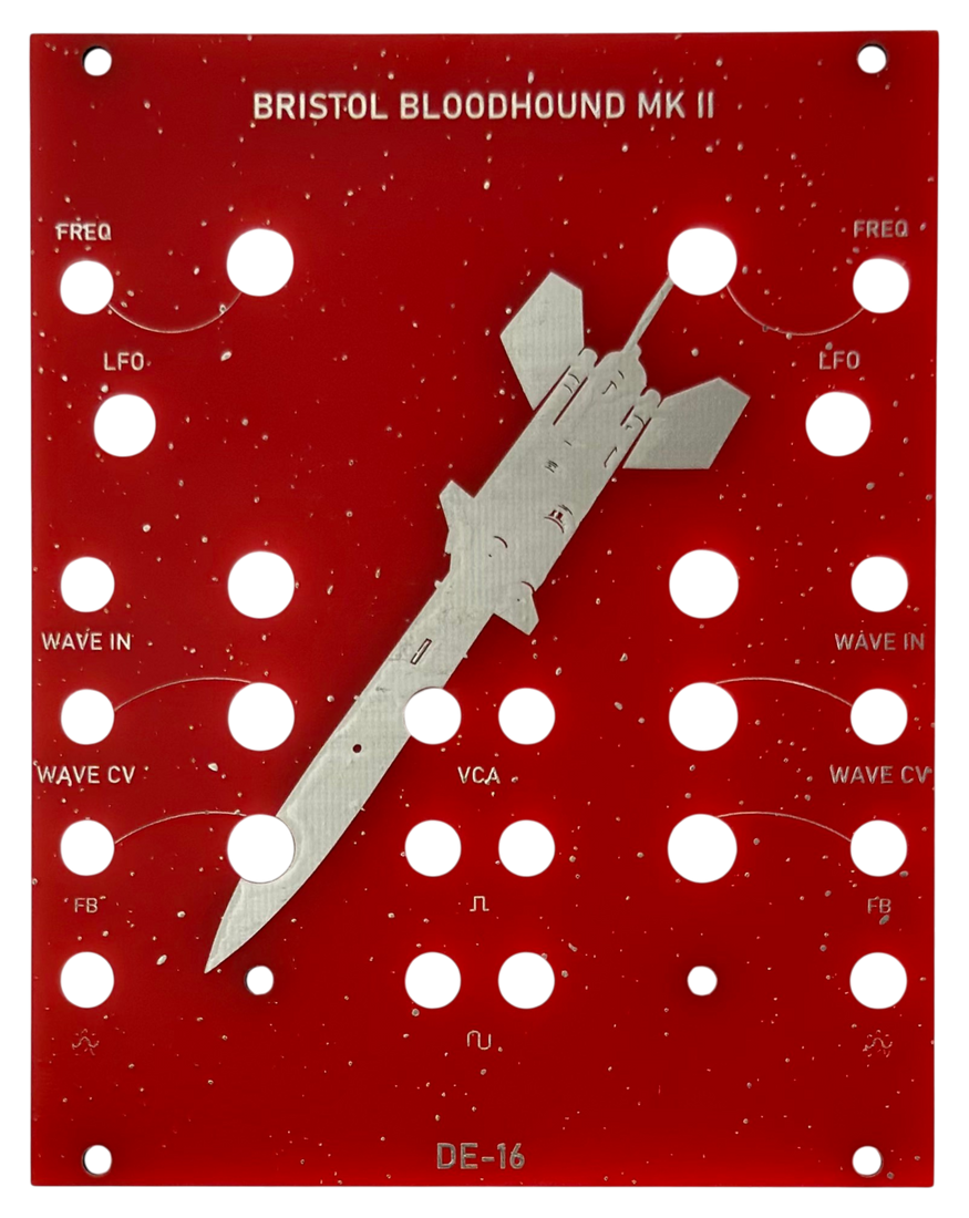 DE-16 BRISTOL BLOODHOUND MKII Panel & PCB set