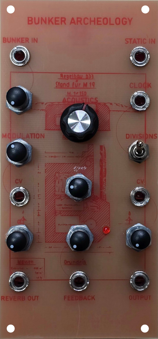 DE - BUNKER ARCHEOLOGY II Eurorack Module & Vinyl LP Bundle