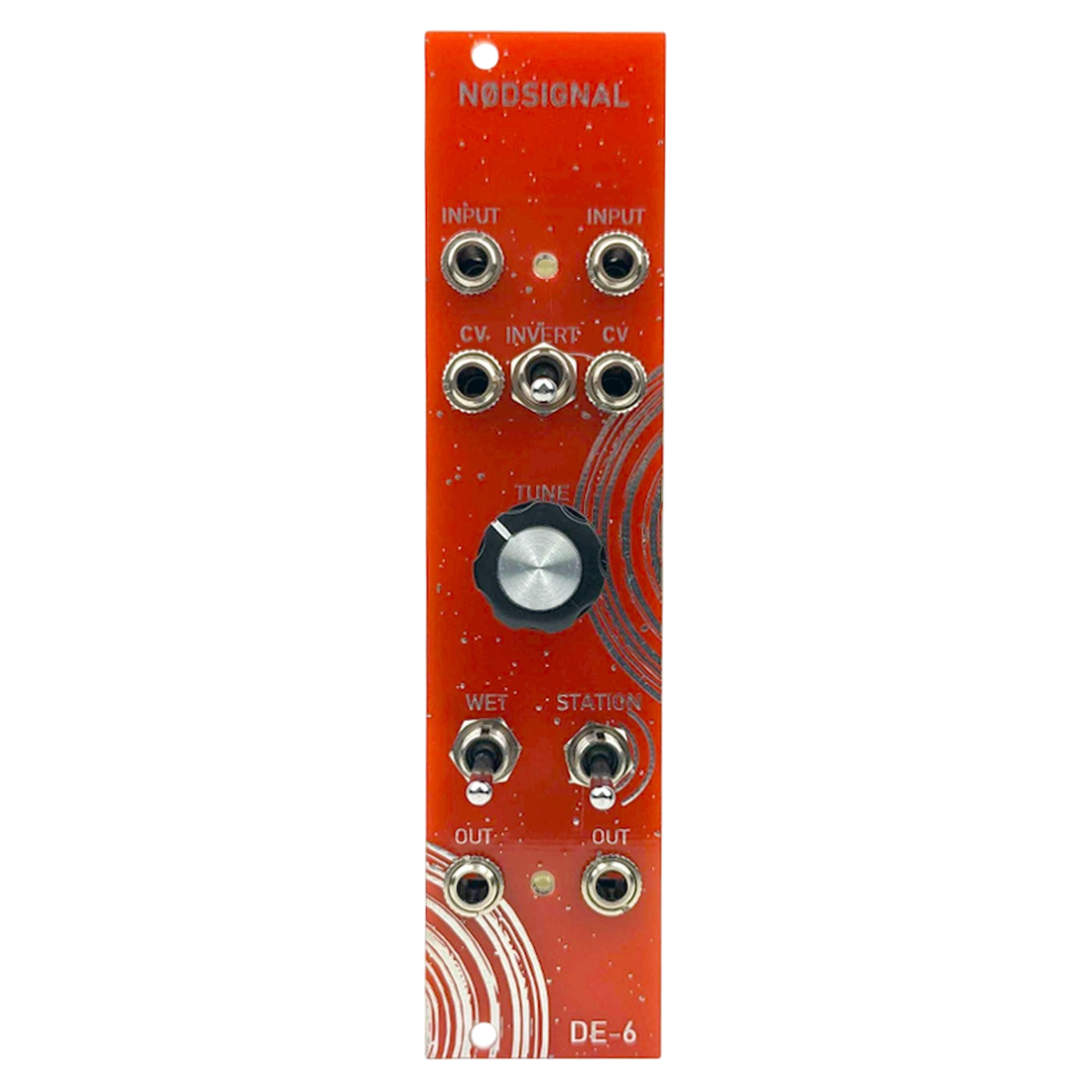 DE-6 NØDSIGNAL Panel & PCB set