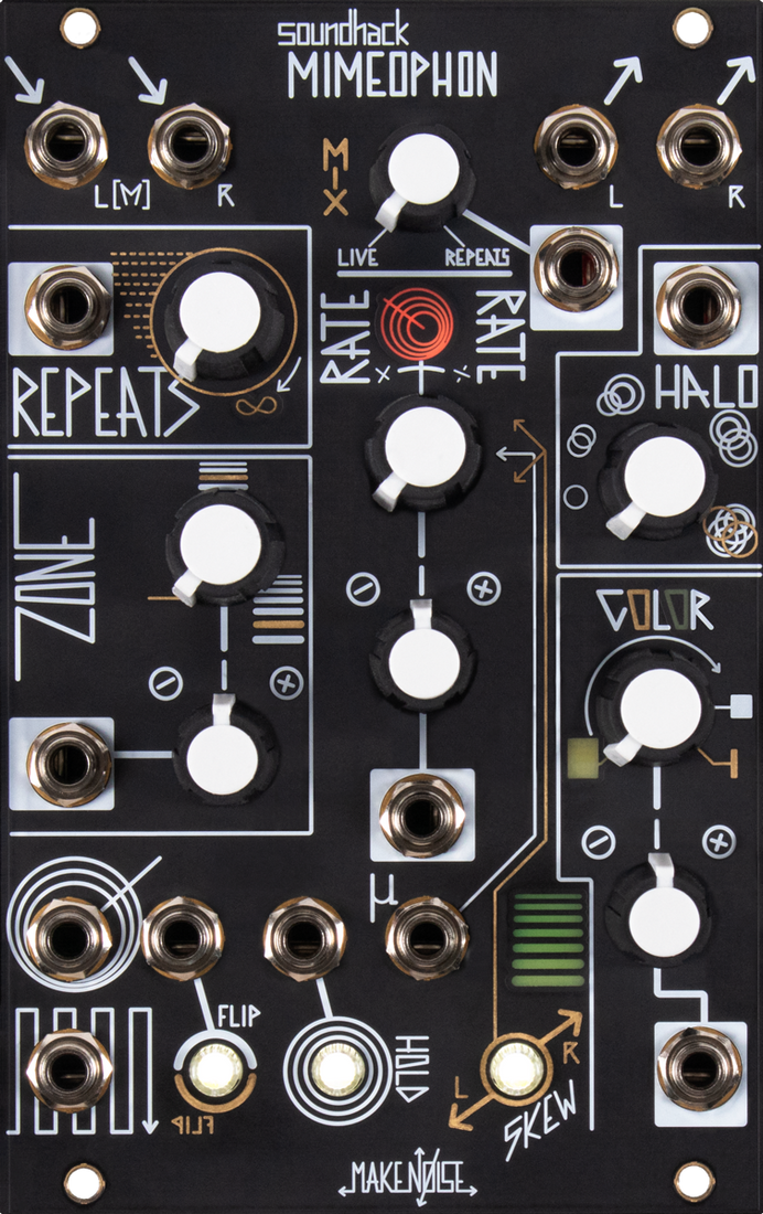 Soundhack Mimeophon - Stereo Repeater by Make Noise Co. – HYLIN Devices